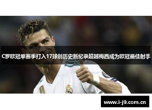 C罗欧冠单赛季打入17球创历史新纪录超越梅西成为欧冠最佳射手